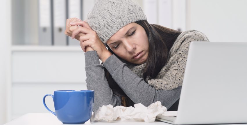 Working in the Office While You Are Sick. Good Idea or Bad Idea?